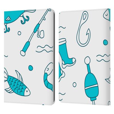 Head Case Designs Officially Licensed Haroulita Sea Life Playful Graphics Leather Wallet Case Compatible with Kindle Paperwhite 1/2 / 3