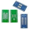 Electronic Components 2/5/10PCS 0.65/1.27mm SOP28 SSOP28 TSSOP28 to DIP28 Adapter Converter PCB Board - (Select:Green (5pcs)) view 2