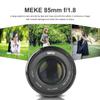 Meike 85mm F1.8 Full Frame Auto Focus Medium-Telephoto Portrait Lens Compatible with Canon EOS EF Mount Digital SLR Cameras 5D Mark IV 6D Mark II view 2