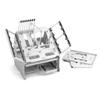 Praxis WetbenchSX Open Air Computer Test Bench Complete - Angled Edition - White view 3