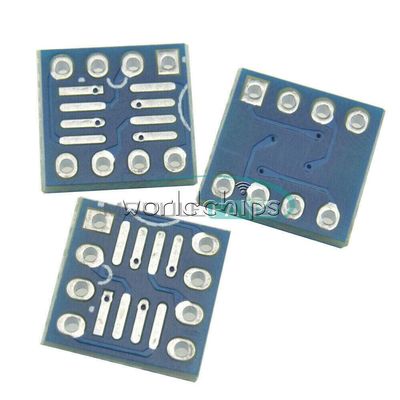 Electronic Components 0.65/1.27/2.54mm SOP8~48 SSOP8~18 TSSOP4~48 to DIP8~48 PCB Board Adapter Plate - (Amount:50PCS, Model:SOP8)