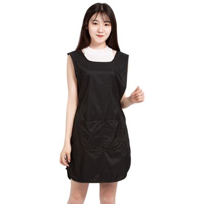 Surrui Salon Apron Hair Stylist Smocks Vest Barber Apron Hairdresser Jacket Chefs Waiters Sleeveless Workwear