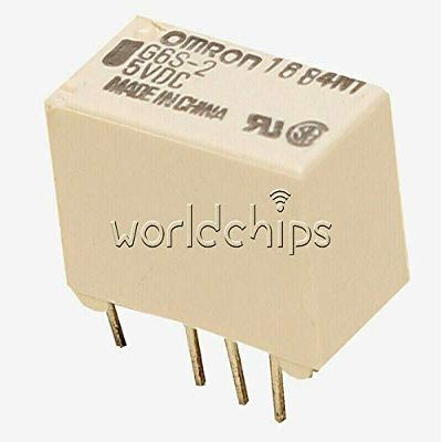 Electronic Components 1/5/10PCS 5V Relay G6S-2-5VDC 250VAC/DC220V 2A 8PIN for Relay - (Amount:1PC)