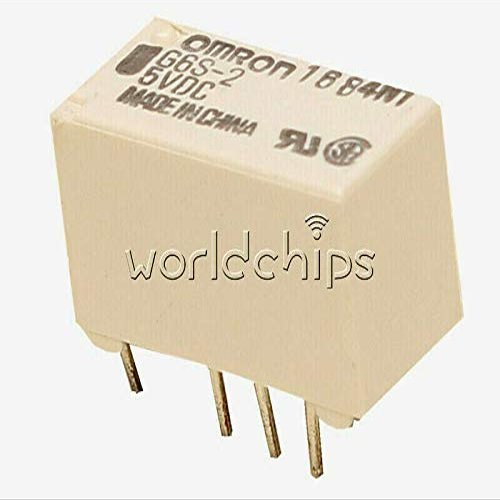 Electronic Components 1/5/10PCS 5V Relay G6S-2-5VDC 250VAC/DC220V 2A 8PIN for Relay - (Amount:1PC)