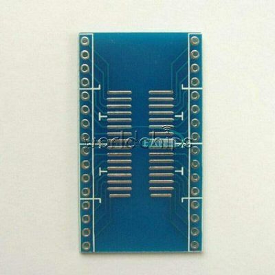 Electronic Components 0.65/1.27/2.54mm SOP8~48 SSOP8~18 TSSOP4~48 to DIP8~48 PCB Board Adapter Plate - (Amount:10PCS, Model:SOP32)