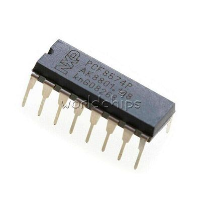 Electronic Components 2/5/10/20PCS PCF8574P DIP-16 Chip Remote 8-Bit I/O Expander Original IC - (Amount:2PCS)