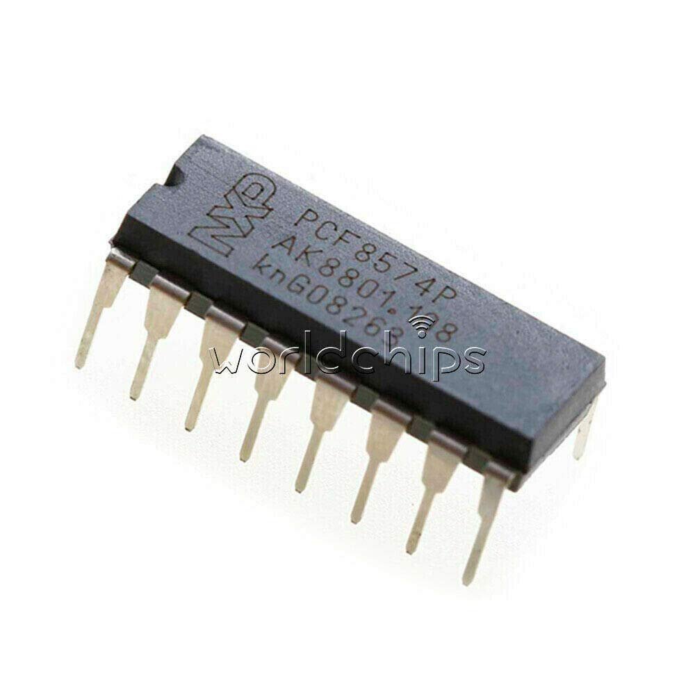Electronic Components 2/5/10/20PCS PCF8574P DIP-16 Chip Remote 8-Bit I/O Expander Original IC - (Amount:2PCS)