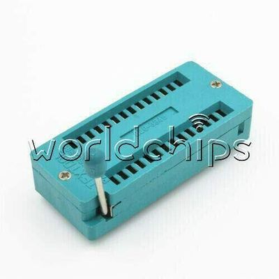 Electronic Components 16 20 28 32 40 Pins Test Universal ZIF IC Socket 16P 20P 28P 32P 40P Sockets New - (Type:28PIN Wide)