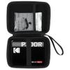 Aenllosi Hard Carrying Case for Kodak Mini Shot 3 Retro/Square Printer, Film Cartridge Holder (Case Only, Black & Yellow) view 1