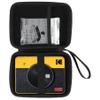 Aenllosi Hard Carrying Case for Kodak Mini Shot 3 Retro/Square Printer, Film Cartridge Holder (Case Only, Black & Yellow) view 2