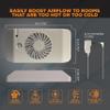 Suncourt Equalizer EZ8 Floor Register Booster Fan  Ultra-Quiet, 8-Speed Fan with Smart Technology and 6-Foot Power Cord, HC600 (White) view 2