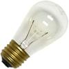 SYLVANIA 24 Pieces 17450 11S14 130V Standard Screw Base Clear Scoreboard Sign Light Bulb 11 Watt 3000 Hours view 2