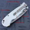 Falcon Tactical Folding Pocket Knife EDC Utility Knife with Wood Handle, Folding Blade & Pocket Clip  Camping, Hiking & Outdoor Use (Grey) view 4