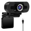 1080P HD Webcam with Noise-Reduction Microphone for Laptop and Desktop Video Calling, Video Recording, Online Teaching, Games, etc. Easy to use, USB Plug-and-Play Webcam. view 1