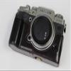 X-T4 Case, BolinUS Handmade PU Leather Half Camera Case Bag Cover Bottom Opening Version for Fujifilm Fuji X-T4 XT4 with Hand Strap (Black) view 4