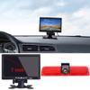 12mm Lens CMOS Rear View Camera+7" TFT LCD Screen Monitor Brake Light for Car Roof Rear View Camera Caddy Life 2K Facelift III Box 2KA Combi Cross Maxi Tdi Third 3 2003-2014 Bj view 1