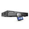 ANNKE 5MP Lite 16 Channel Security Video Recorder with AI Human/Vehicle Detection and 2TB Hard Drive, H.265+ 5-in-1 Hybrid DVR, Supports 16CH Analog and 2 IP Cameras for Home Business Surveillance view 1