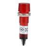 Electronic Components Signal Indicator Dash Light DC 12V Neon Bulbs XD10-3 Red 10mm Panel Mount 100Pcs view 1