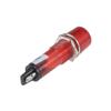 Electronic Components Signal Indicator Dash Light DC 12V Neon Bulbs XD10-3 Red 10mm Panel Mount 100Pcs view 4