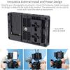 FEELWORLD F5 Pro V3 5.5 inch DSLR Camera Field Touch Screen Monitor 3D LUT Full HD 1920x1152 IPS Video Assist 4K HDMI Input Output Tilt Arm Suitable for Wireless Video Transmission System LED Light view 4