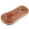 Electronic Components 6.6M 22ft Long 1.27mm Pin Pitch 16-Pin Conductor Flat Ribbon Cable IDC Wire view 1