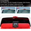 12mm Lens CMOS Rear View Camera+4.3" Car Rear View Mirror Brake Light Car Roof Rear View Camera Caddy Life 2K Facelift III Box 2KA Combi Cross Maxi Tdi Third 3 2003-2014 Bj view 2
