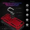 ULAK Compatible with iPod Touch 7/6/5 Case with 2 HD Screen Protectors, Hybrid Rugged Shockproof Cover with Built-in Kickstand for iPod Touch 7th/6th/5th Generation (Red) view 2