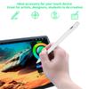 Electronic Stylus for iPad 5th Generation 9.7" 2017 Pencil,Type-C Rechargeable Active Capacitive Pencil Compatible with Apple iPad 5th Gen 9.7-inch Stylus Pens,Good on iPad Drawing Pens,White view 2