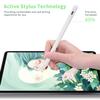 Electronic Stylus for iPad 5th Generation 9.7" 2017 Pencil,Type-C Rechargeable Active Capacitive Pencil Compatible with Apple iPad 5th Gen 9.7-inch Stylus Pens,Good on iPad Drawing Pens,White view 4