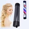 LED Barber Pole Light White Red Blue Rotating Strips Hair Salon Open Sign view 3