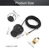 Othmro 433MHZ Antenna - 433 MHZ Antenna Terminal SMA Male Inner Pin Straight Connector Aerial Black Cable Mushroom Antenna RG174 3m Cable 1piece view 2