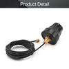 Othmro 433MHZ Antenna - 433 MHZ Antenna Terminal SMA Male Inner Pin Straight Connector Aerial Black Cable Mushroom Antenna RG174 3m Cable 1piece view 3