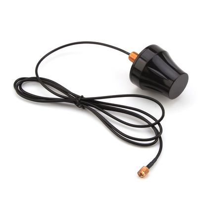 Othmro 433MHZ Antenna - 433 MHZ Antenna Terminal SMA Male Inner Pin Straight Connector Aerial Black Cable Mushroom Antenna RG174 1.5m Cable 1piece