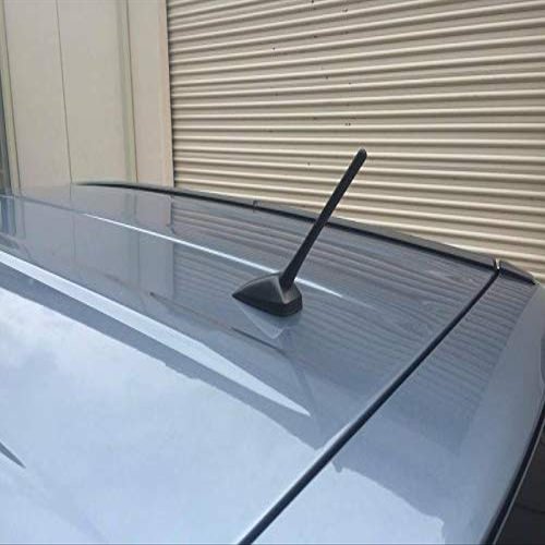 7 Black External Antenna Mast for Ford Fusion 2006-2020 - Automotive Antenna Replacement for Cars, Trucks & SUV - FM AM Radio Compatible - Car & Truck Exterior Accessories for Men & Women