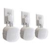 The Eero Genie for eero 6, 6+, and Mesh Wi-Fi: Wall Mount Outlet Holder Stand | Lowest Profile | Open Access | Multiple Install Options | Horizontal Outlets | Design Winner! (3-Pack) view 1