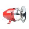 ATO Air Raid Siren, 130dB Motor Alarm, One-Way, 110VAC Tornado Siren,Industrial Alarm Sound Motor High Power Buzzer Siren, for Factory, School, Hotel (AC 110V) view 1