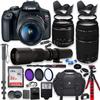 Canon EOS Rebel T7 DSLR Camera Bundle with 18-55mm IS II, EF 75-300mm III, and 500mm Preset Lens, 32GB Memory and Accessories (Renewed) view 1