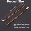20 Sets/Pack Micro JST 1.25MM 2 Pin/3 Pin Male and Female Connector Plug for Household Appliances(3 pin: Set of male and female) view 2