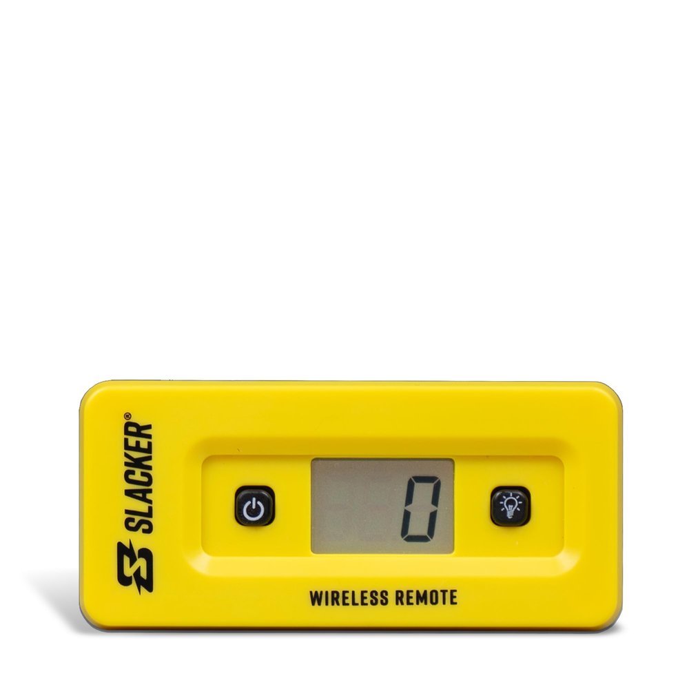 Slacker Wireless Remote Display Bike Tool for Accurate Sag Setup and Suspension Tuning, Compatible with Slacker V5 (Yellow) LCD Wireless Display for Smooth, Reliable Real-Time Measurement