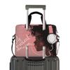 ALAZA African Girl with Headphones Laptop Case Bag Sleeve Portable Crossbody Messenger Briefcase w/Strap Handle, 13 14 15.6 inch view 2