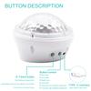Night Llight Star Projector, Portable USB Star Projector, with 4 Modes and Timers, Suitable for Children, Babies, Adults, Bedroom, Living Room, Game Room/Kitchen Decoration view 2