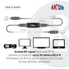 Club3D DP 1.4 4K120HZ HDR Active Repeater F/F displayport, W126175647 (Repeater F/F displayport Black DP 1.4 4K120HZ HDR Active Repeater F/F, displayport, displayport, Black) view 3