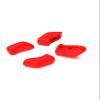 PapaViva 2 pairs Replacement Nose Pad for Oakley Flak Beta OO9363 / Flak Beta Asian Fit OO9372 / Flak 2.0 / Flak Jacket/Flak Draft - Red view 1