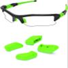 PapaViva 2 pairs Replacement Nose Pad for Oakley Flak Beta OO9363 / Flak Beta Asian Fit OO9372 / Flak 2.0 / Flak Jacket/Flak Draft - Green view 1
