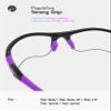 PapaViva 2 pairs Replacement Nose Pad for Oakley Flak Beta OO9363 / Flak Beta Asian Fit OO9372 / Flak 2.0 / Flak Jacket/Flak Draft - Purple view 3