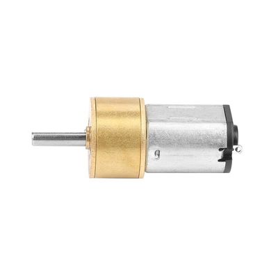 6V DC Gear Motor 14mm Miniature Metal Gearbox Motor 100 RPM for Robot DIY Projects Electric Reduction Motor Small High Torque
