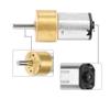 6V DC Gear Motor 14mm Miniature Metal Gearbox Motor 100 RPM for Robot DIY Projects Electric Reduction Motor Small High Torque view 4