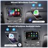 2G+32G Wireless CarPlay Car Radio for VW Volkswagen Passat Seat Golf Jetta Tiguan Touran EOS Android Car Stereo 7 Inch Touchscreen Bluetooth GPS Android Auto WiFi FM/RDS SWC EQ+ USB Backup Camera view 3
