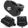 1/4 Inch Mount Adapter, Metal Action Camera Mount Adapter Universal Black Tripod Mount Adapter with Locating Pin for, for OSMO Pocket Camera view 4