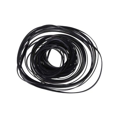 50PCS 40-135MM Universal Mix Cassette Tape Machine Belts, Common 3mm Flat Rubber Belt for Recorders CD DVD Drive